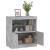Servantă cu lumini LED, gri beton, 60x37x67 cm GartenMobel Dekor