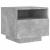 Noptieră cu lumini LED, gri beton, 40x39x37 cm GartenMobel Dekor