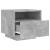 Noptieră cu lumini LED, gri beton, 40x39x37 cm GartenMobel Dekor