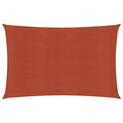 Pânză parasolar, cărămiziu, 2,5x5 m, HDPE, 160 g/m² GartenMobel Dekor