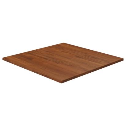 Blat de masă pătrat maro închis 60x60x1,5 cm lemn stejar tratat GartenMobel Dekor