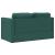 Canapea extensibilă 2 în 1, verde închis, 112x174x55 cm, textil GartenMobel Dekor