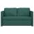 Canapea extensibilă 2 în 1, verde închis, 112x174x55 cm, textil GartenMobel Dekor