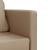 Canapea extensibilă 2 în 1, cappuccino, 112x174x55 cm piele eco GartenMobel Dekor