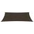 Pânză parasolar, maro, 2,5x5 m, HDPE, 160 g/m² GartenMobel Dekor
