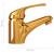 Baterie mixer de chiuvetă, auriu, 13x10 cm GartenMobel Dekor