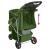 Cărucior pliabil pentru câini verde 80x46x98 cm țesătură Oxford GartenMobel Dekor