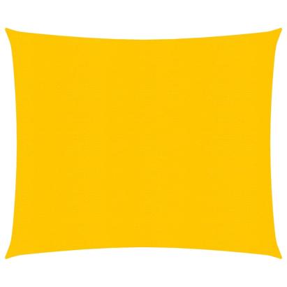 Pânză parasolar, galben, 2,5x2,5 m, HDPE, 160 g/m² GartenMobel Dekor