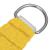 Pânză parasolar, galben, 3x5 m, HDPE, 160 g/m² GartenMobel Dekor