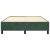 Cadru de pat box spring, verde închis, 140x200 cm, catifea GartenMobel Dekor