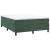 Cadru de pat box spring, verde închis, 140x200 cm, catifea GartenMobel Dekor