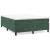 Cadru de pat box spring, verde închis, 140x200 cm, catifea GartenMobel Dekor