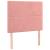 Pat box spring cu saltea, roz, 90x190 cm, catifea GartenMobel Dekor