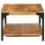 Măsuță de cafea 2 straturi, 100x55x38 cm, lemn masiv mango/oțel GartenMobel Dekor
