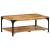 Măsuță de cafea 2 straturi, 100x55x38 cm, lemn masiv mango/oțel GartenMobel Dekor