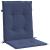 Perne pentru scaune cu spătar jos, 6 buc., bleumarin, textil GartenMobel Dekor