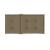 Perne scaun cu spătar mic 2 buc. melanj taupe 100x50x4cm textil GartenMobel Dekor