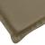 Pernă de șezlong, melanj gri taupe, (75+105)x 50x3 cm textil GartenMobel Dekor