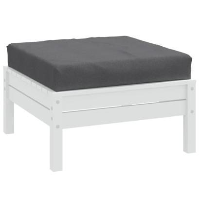 Pernă de paleți, melanj antracit, 60x60x10 cm, material textil GartenMobel Dekor