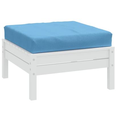 Pernă de paleți, melanj albastru regal, 60x60x10 cm, textil GartenMobel Dekor