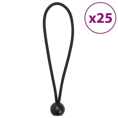 Corzi elastice cu bile, 25 buc., 21 x 0,5 cm GartenMobel Dekor