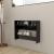 Pantofar de perete, negru, 80x18x60 cm, PAL GartenMobel Dekor