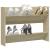 Pantofar de perete, stejar sonoma, 80x18x60 cm, lemn prelucrat GartenMobel Dekor