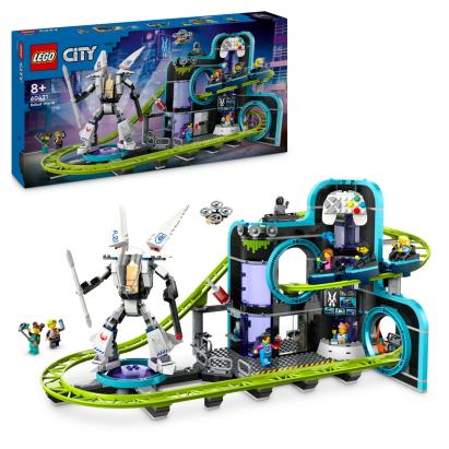 LEGO Parc cu roller-coaster Lumea Robotilor Quality Brand