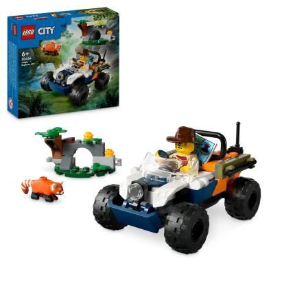 LEGO Exploratorul junglei pe ATV în cautarea unui panda rosu Quality Brand
