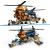 LEGO Elicopterul unui explorator al junglei la tabara de baza Quality Brand