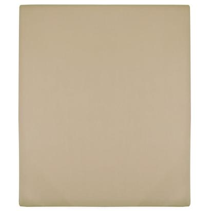 Cearșaf de pat cu elastic, gri taupe, 160x200 cm, bumbac GartenMobel Dekor