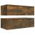 Dulapuri perete 2 buc. stejar afumat 68x30x20 cm lemn prelucrat GartenMobel Dekor