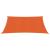Pânză parasolar, portocaliu, 2,5x3 m, HDPE, 160 g/m² GartenMobel Dekor
