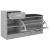 Banchetă pantofar, gri beton, 94,5x31x57 cm, lemn prelucrat GartenMobel Dekor