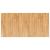 Blat de baie, maro deschis, 100x50x1,5 cm, lemn masiv tratat GartenMobel Dekor