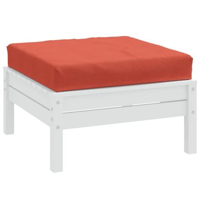 Pernă de paleți, melanj roșu, 60x60x10 cm, material textil GartenMobel Dekor
