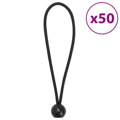 Corzi elastice cu bile, 50 buc., 21 x 0,5 cm GartenMobel Dekor