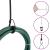 Corzi elastice cu benzi reflectorizante/cârlige 25 buc. 46 cm GartenMobel Dekor