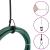 Corzi elastice cu benzi reflectorizante/cârlige 50 buc. 100 cm GartenMobel Dekor