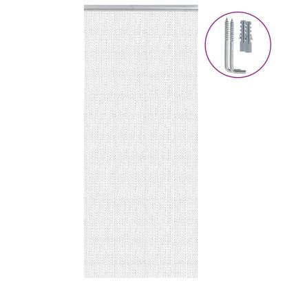 Paravan de ușă cu lanț, 90x200 cm, aluminiu GartenMobel Dekor