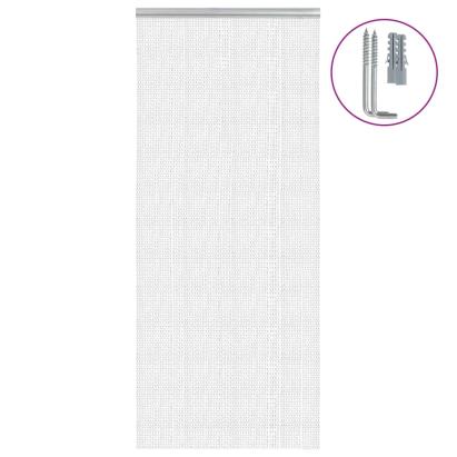 Paravan de ușă cu lanț, 90x212 cm, aluminiu GartenMobel Dekor