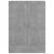 Bibliotecă, gri beton, 82,5 x 30,5 x 115 cm, PAL GartenMobel Dekor