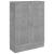 Bibliotecă, gri beton, 82,5 x 30,5 x 115 cm, PAL GartenMobel Dekor