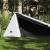 Cort camping tunel 1 persoană, alb, țesătură opacă, impermeabil GartenMobel Dekor