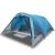 Cabină cort de camping, 4 persoane, albastru, impermeabil GartenMobel Dekor
