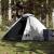 Cort camping cupolă 4 persoane alb, țesătură opacă, impermeabil GartenMobel Dekor