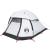 Cort camping cupolă 1 persoană alb, țesătură opacă, impermeabil GartenMobel Dekor