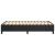 Cadru de pat box spring, negru, 120x200 cm, piele ecologică GartenMobel Dekor
