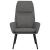 Scaun de relaxare, gri deschis, material textil GartenMobel Dekor