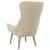 Scaun de relaxare, crem, material textil GartenMobel Dekor